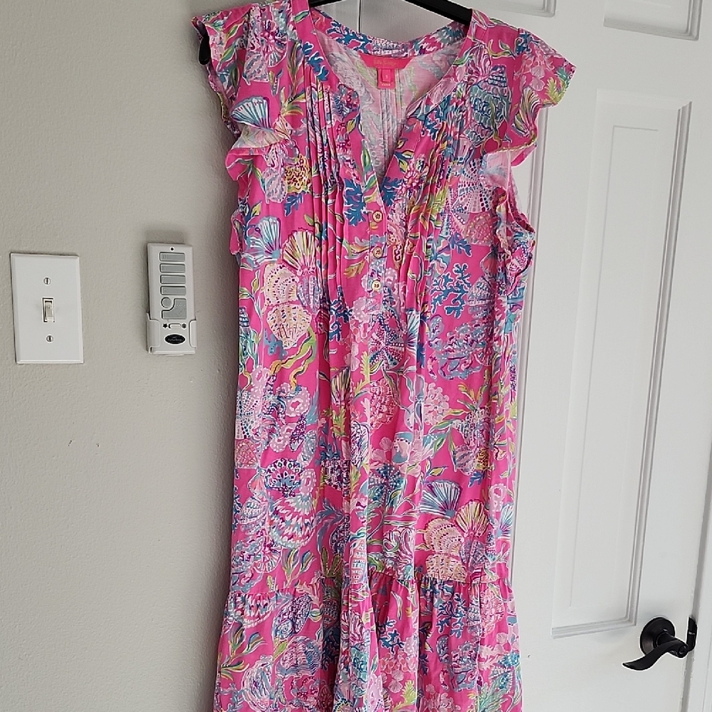 Lilly Pulitzer Pink Golda Dress